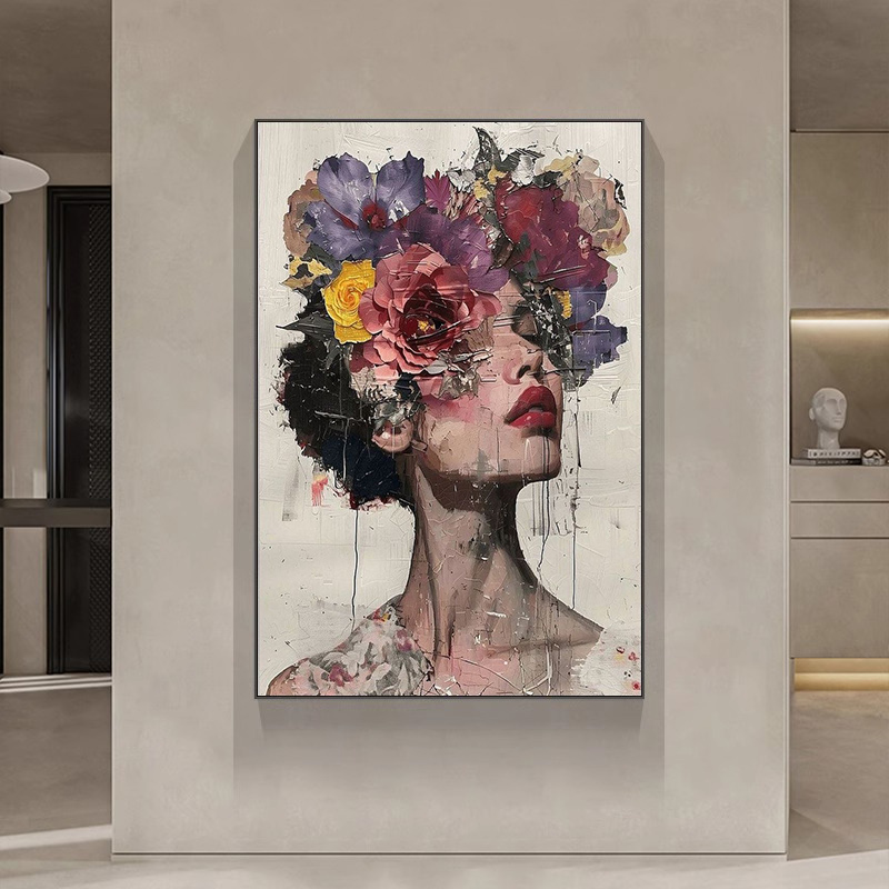 Portrait Floral Art #AR036