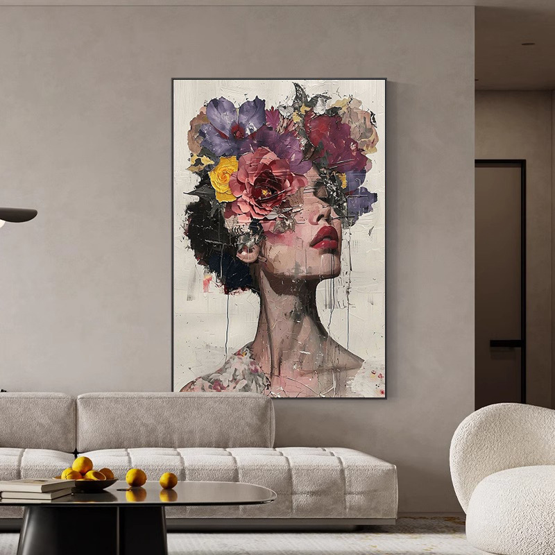 Portrait Floral Art #AR036