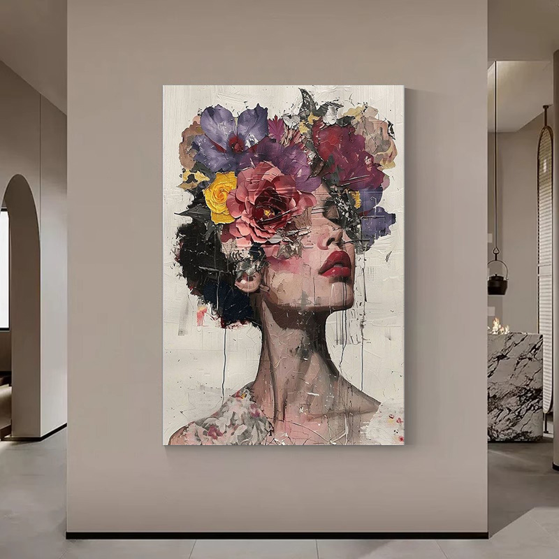 Portrait Floral Art #AR036