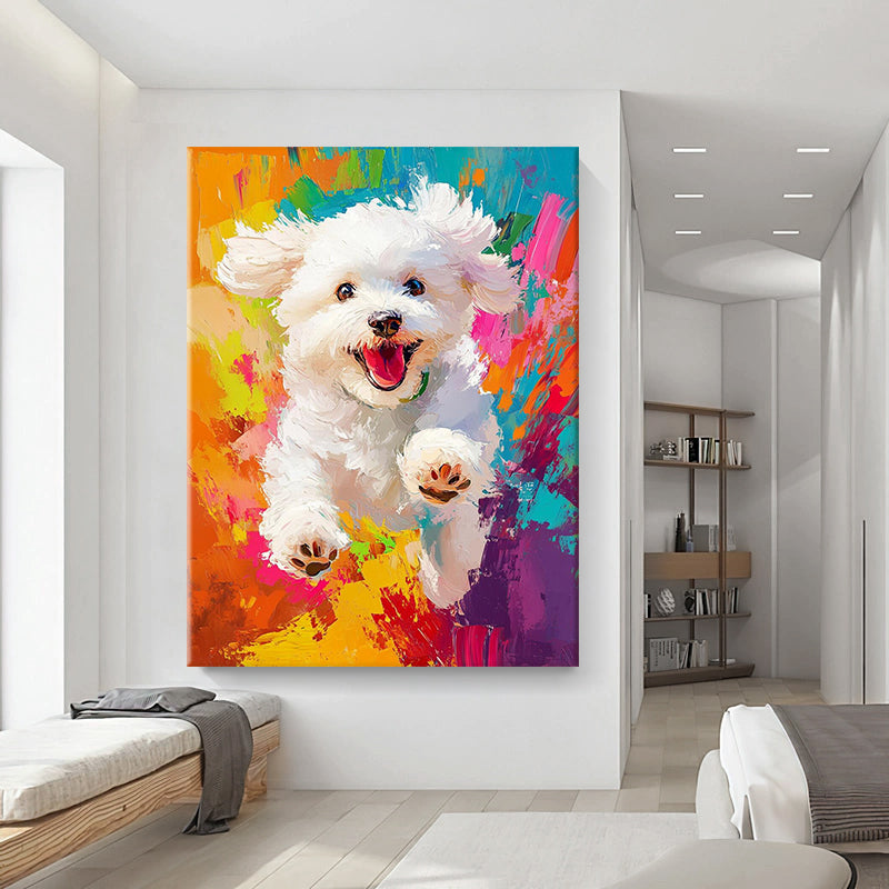 Colorful Dog Art #AR169