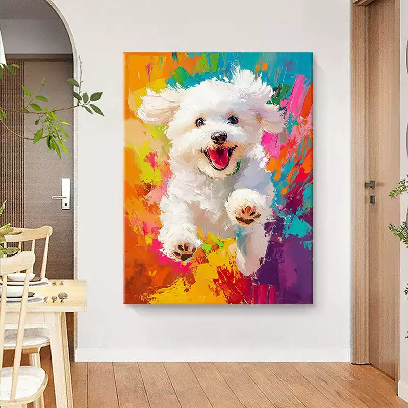 Colorful Dog Art #AR169