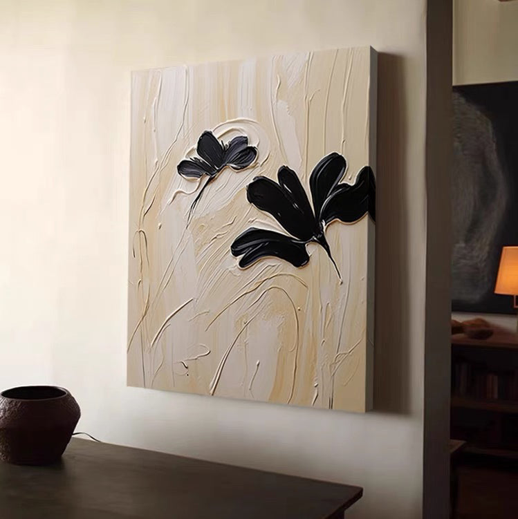 Plaster Floral Art #AR150B