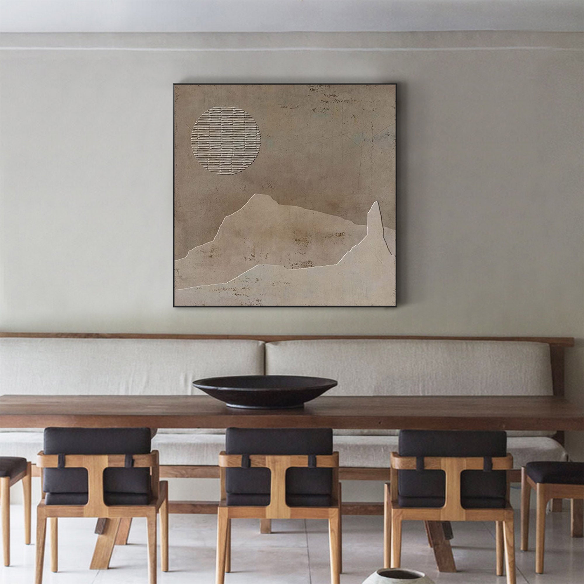 Wabi-Sabi Minimalism Art #MS077