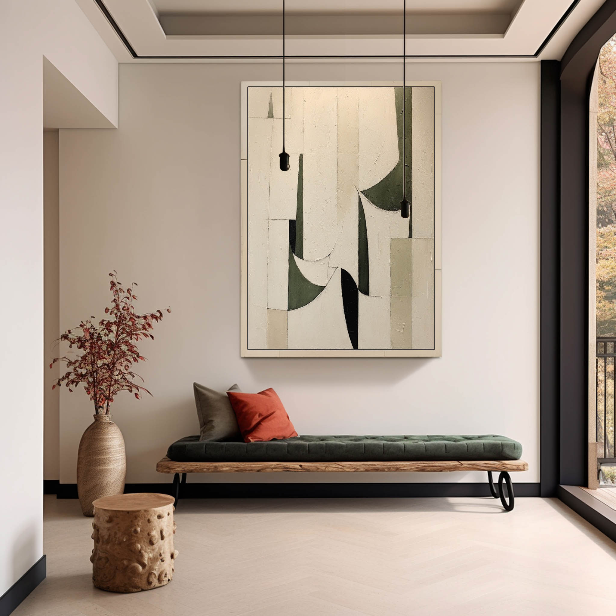 Wabi-Sabi Minimalism Art #MS107