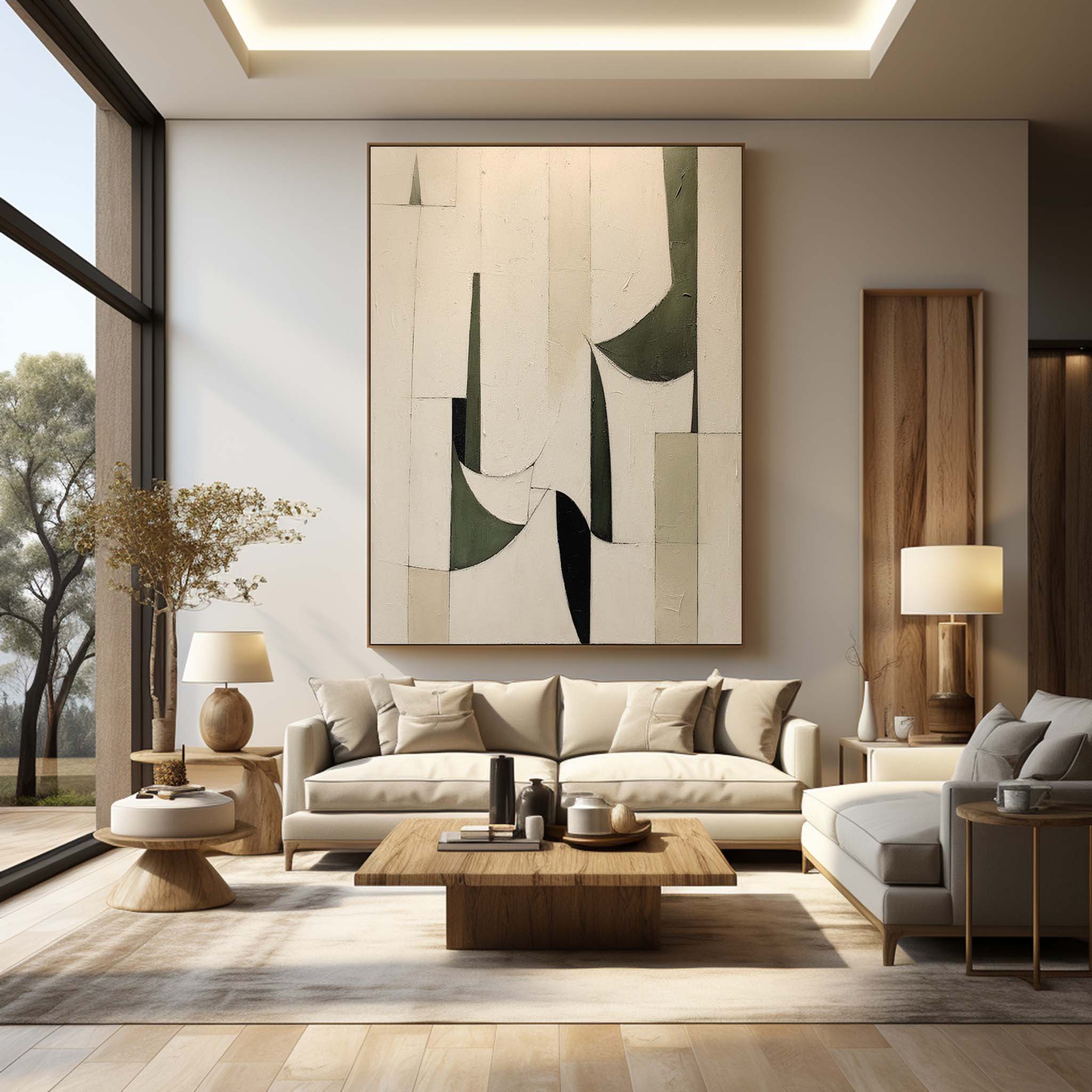 Wabi-Sabi Minimalism Art #MS107
