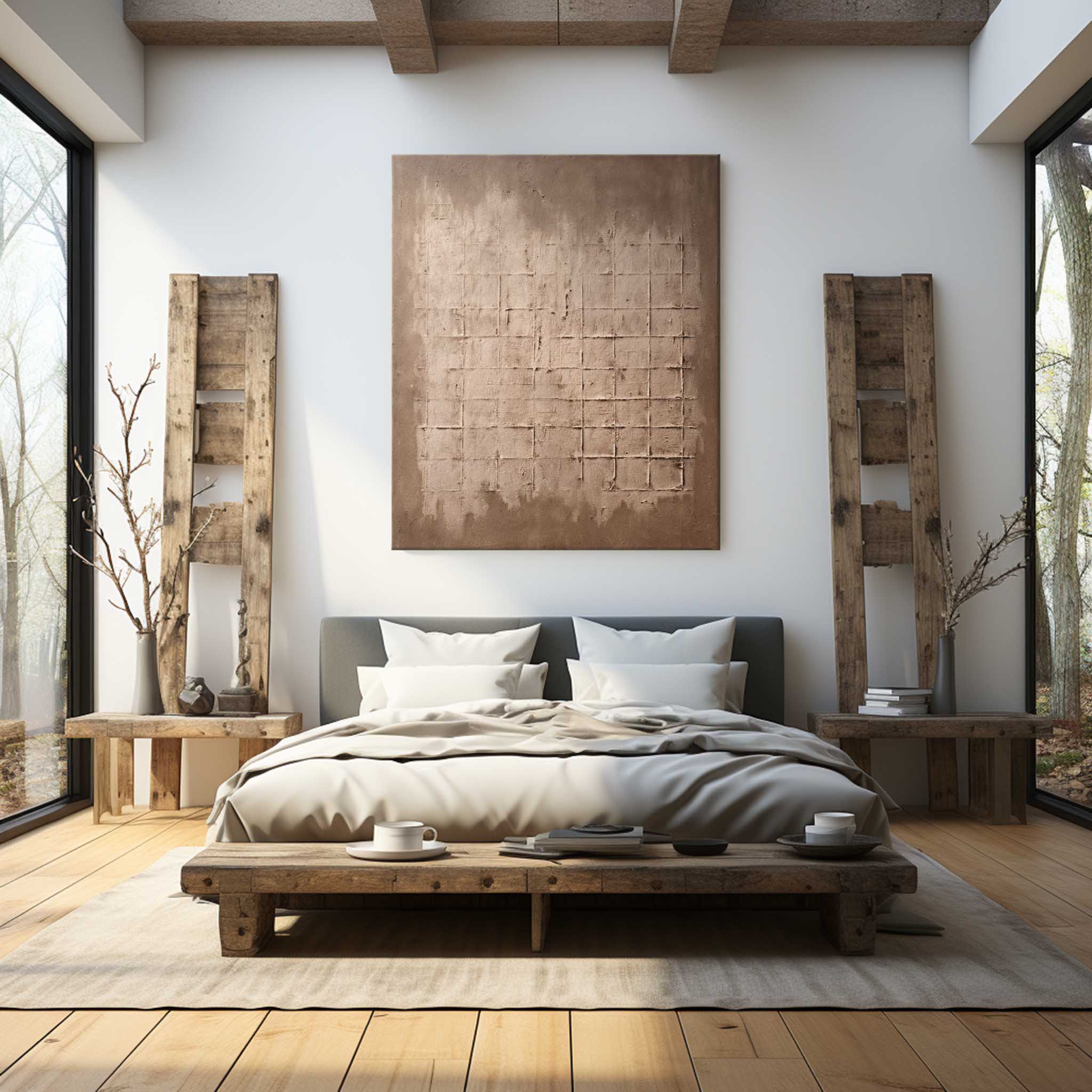 Wabi-Sabi Plaster Art #MS044