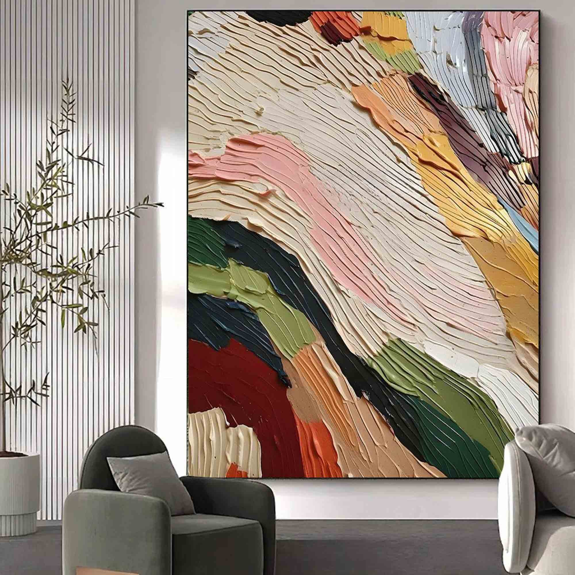 Plaster Colorful Art #MS015