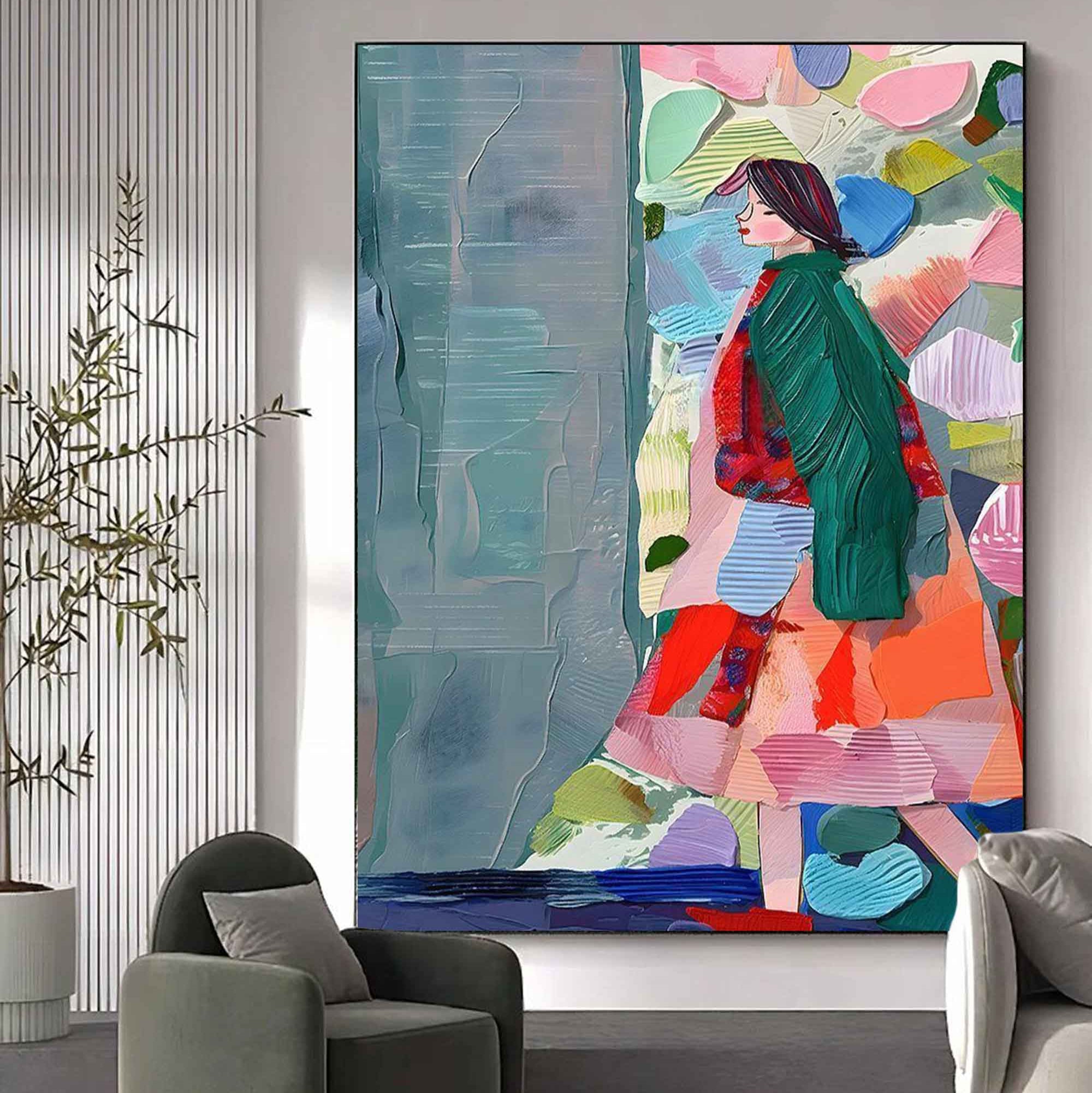 Colorful Portrait Art #MS142