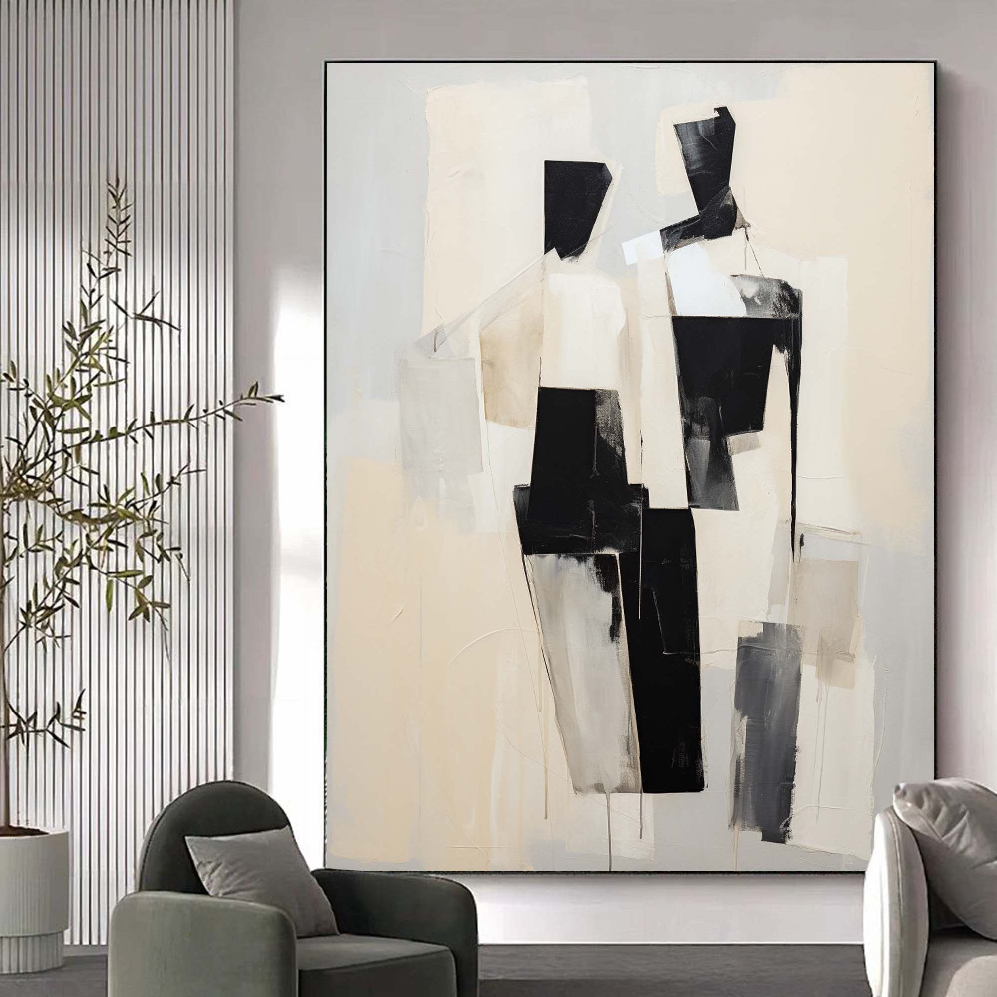 Abstract Portrait Art #MS055