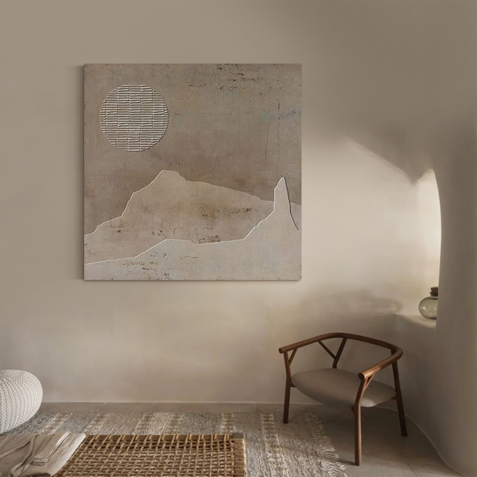 Wabi-Sabi Minimalism Art #MS077