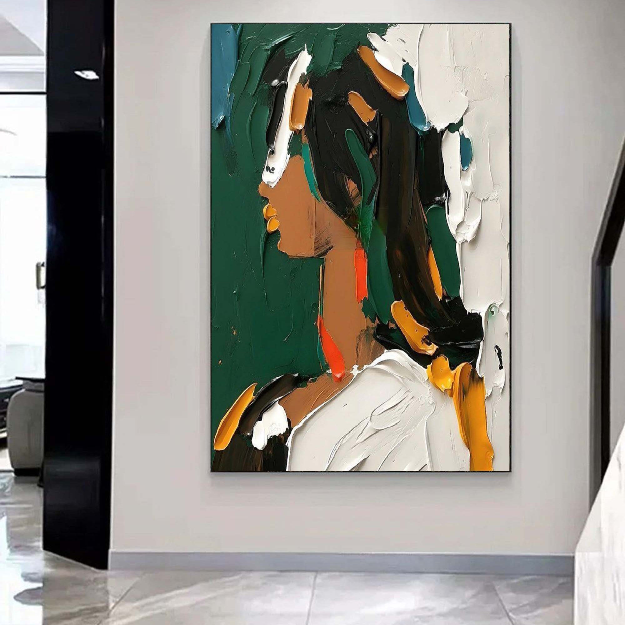 Colorful Portrait Art #MS141