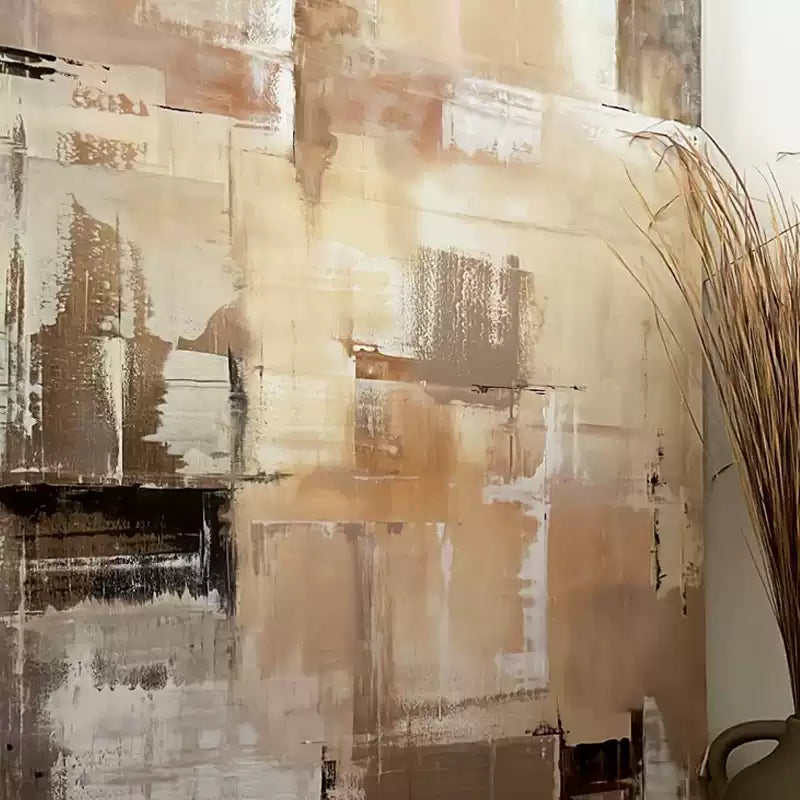 Wabi-Sabi Plaster Art #AR006