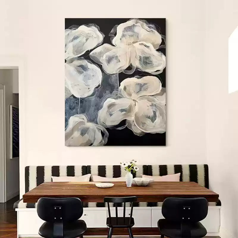 Wabi-Sabi Abstract Floral Art #AR001