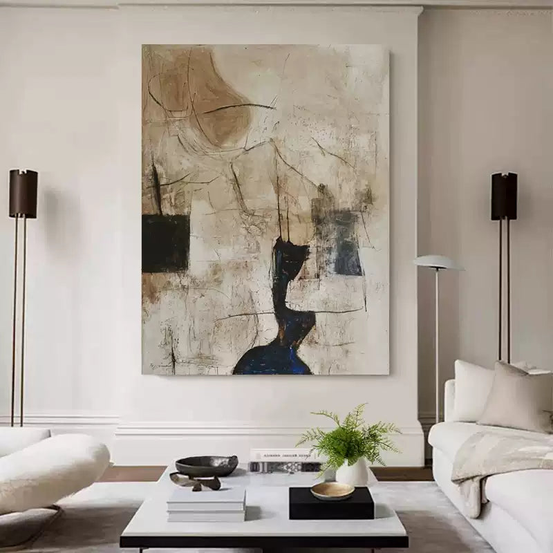 Wabi-Sabi Plaster Art #AR007