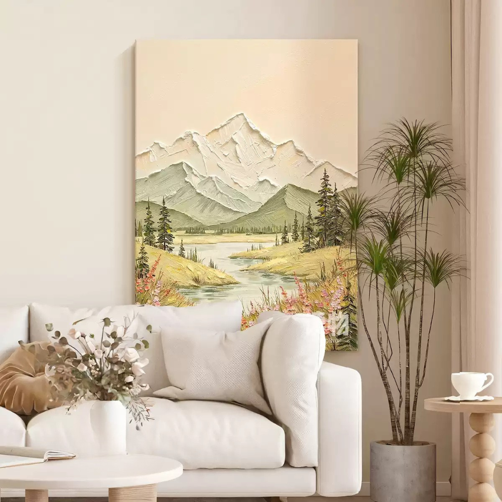 Creamy Landscape Art #AR118