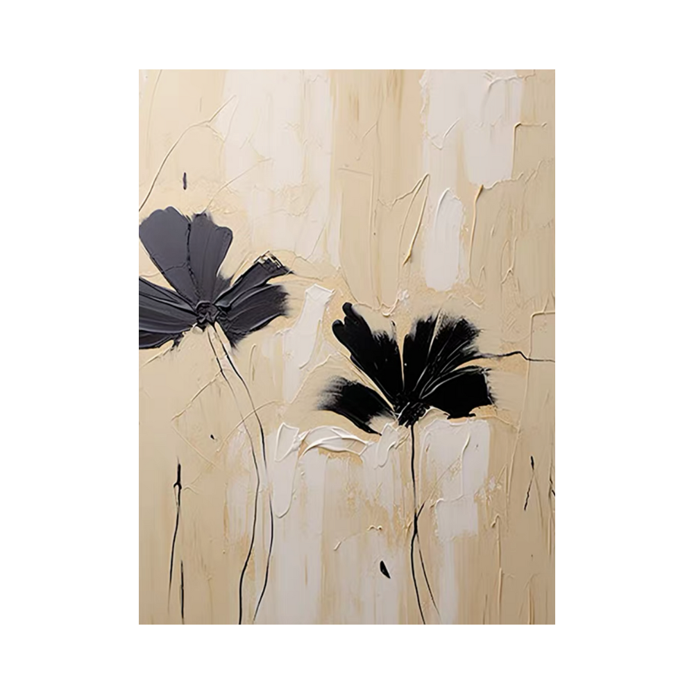 Plaster Floral Art #AR150C