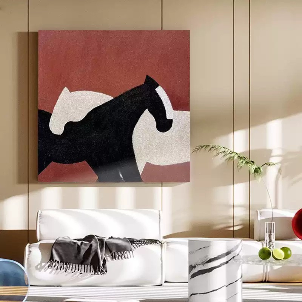 Minimalist Horse Art #AR159