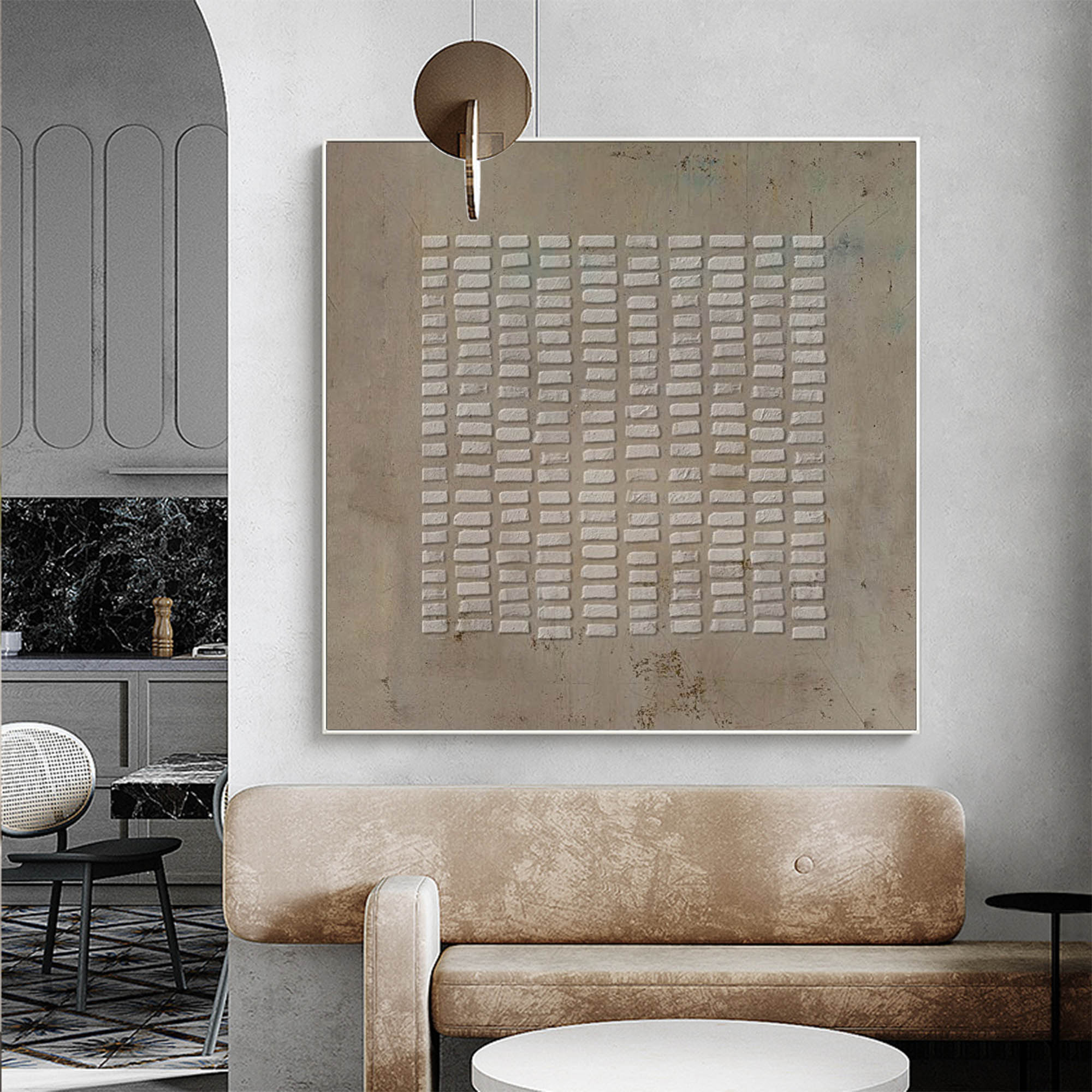 Wabi-Sabi Minimalism Art #MS057
