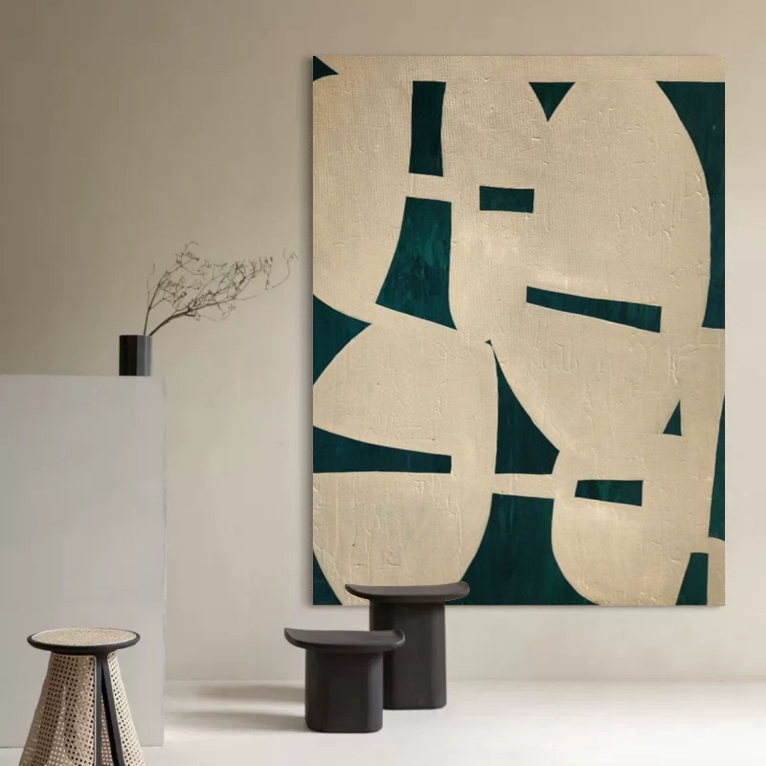 Wabi-Sabi Minimalism Art #MS114