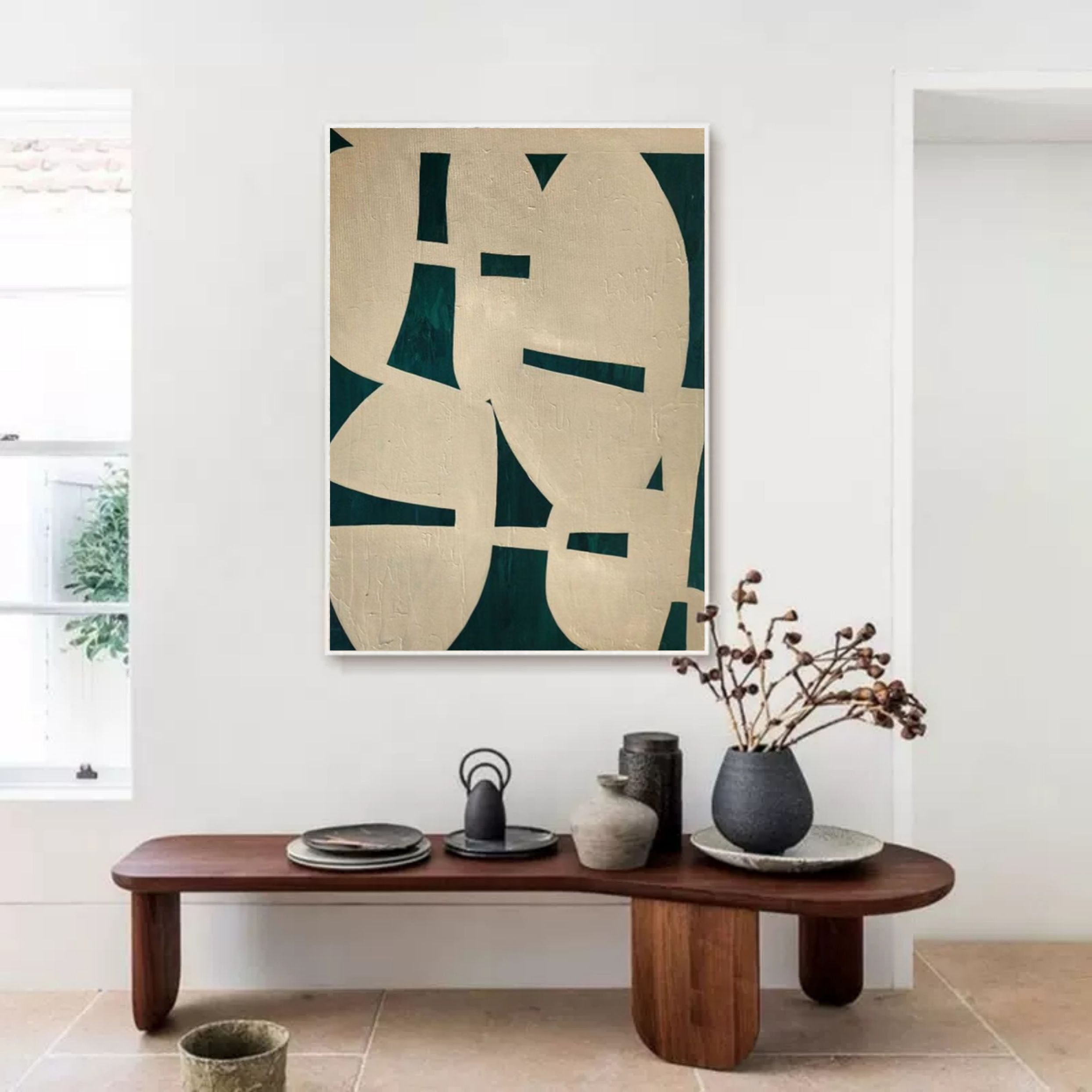 Wabi-Sabi Minimalism Art #MS114