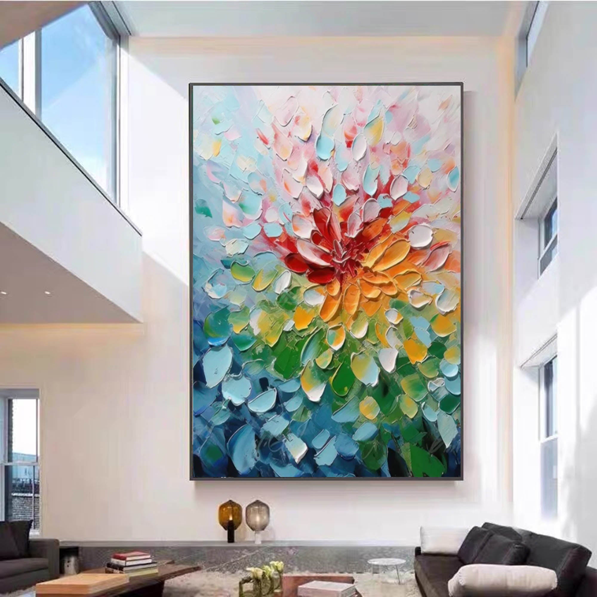Colorful Flower Art #MS049