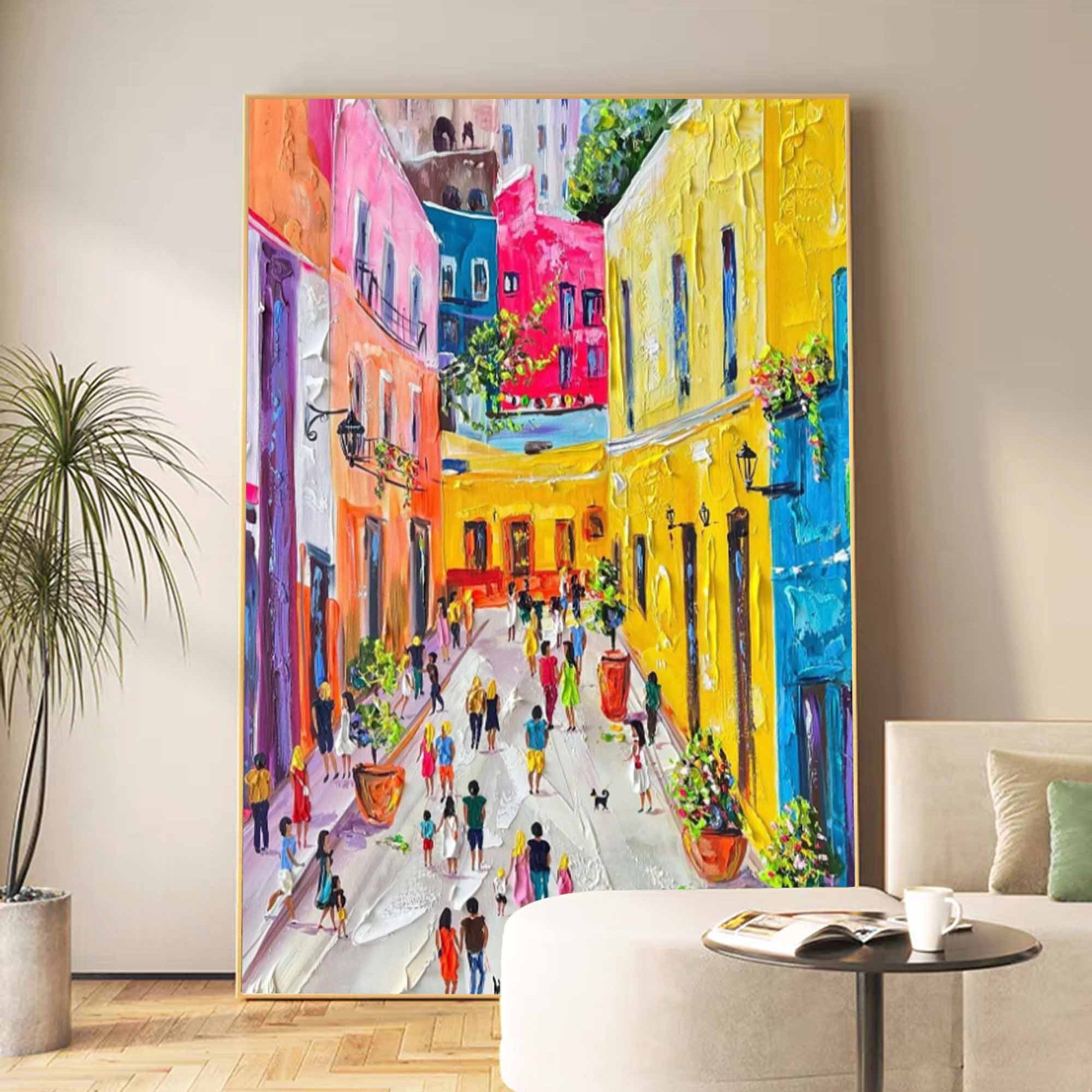 Plaster Colorful Art #MS037