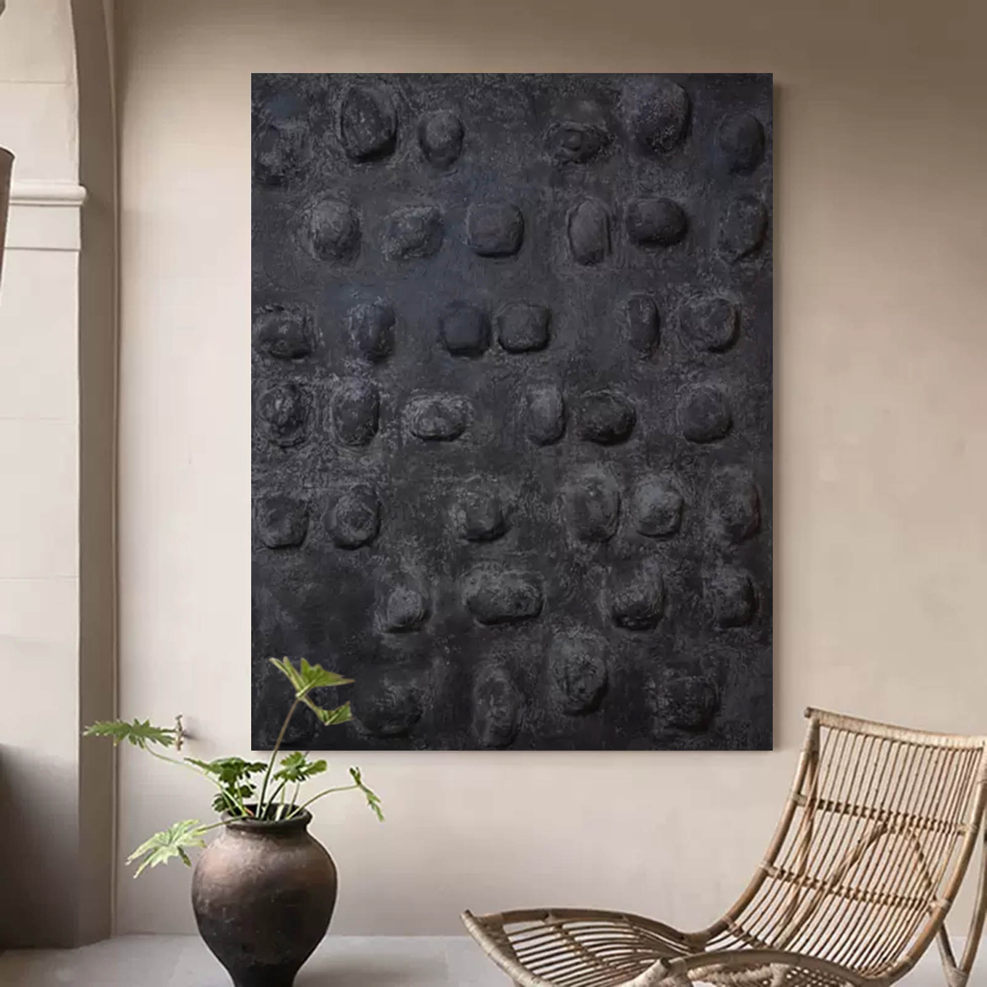Plaster Stone Art #MS045
