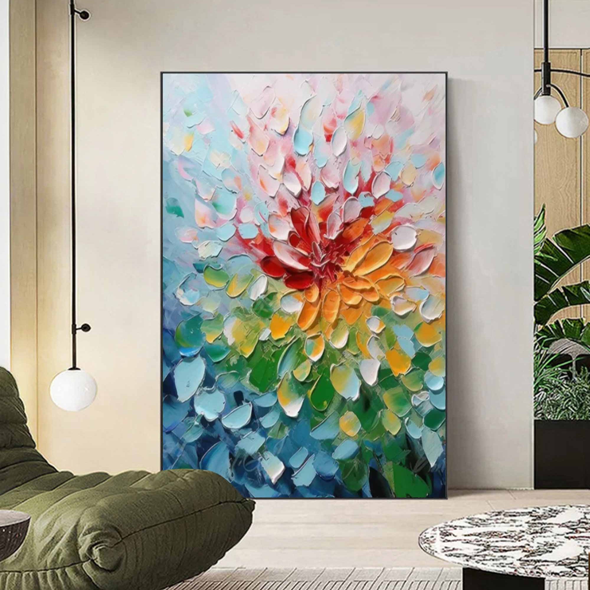 Colorful Flower Art #MS049
