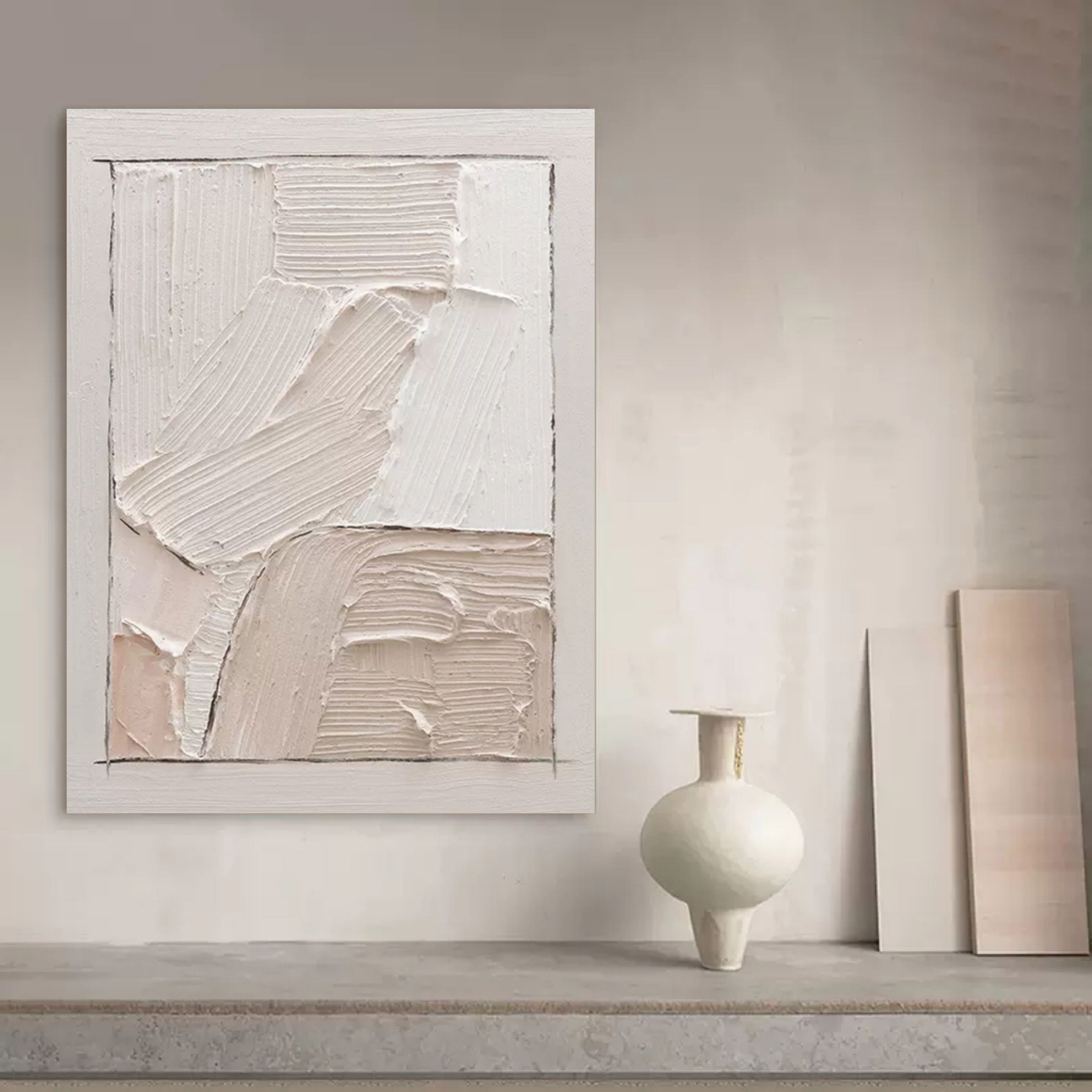 Plaster Minimalism Art #MS115