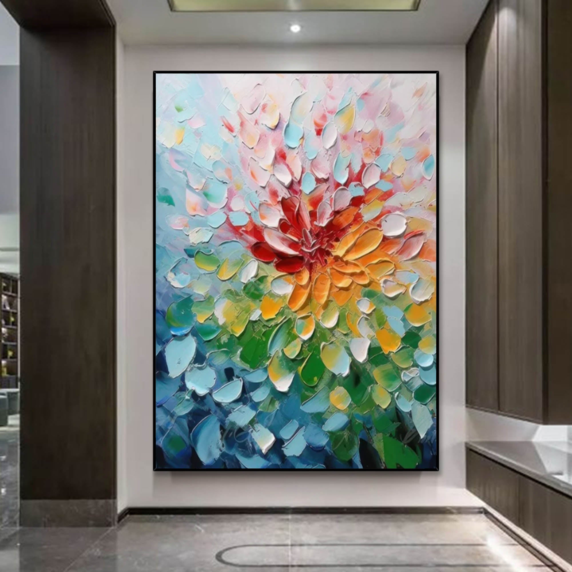 Colorful Flower Art #MS049