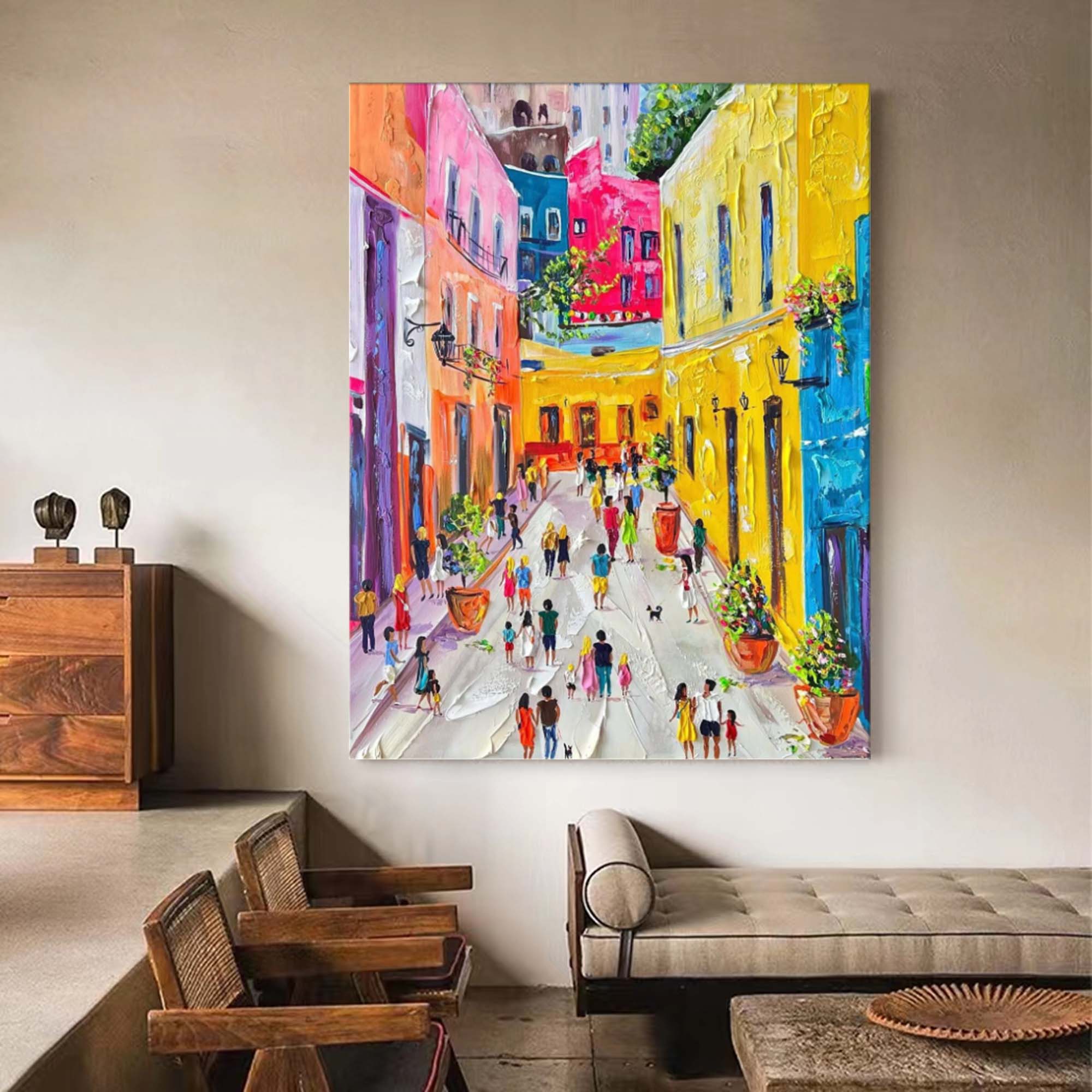 Plaster Colorful Art #MS037