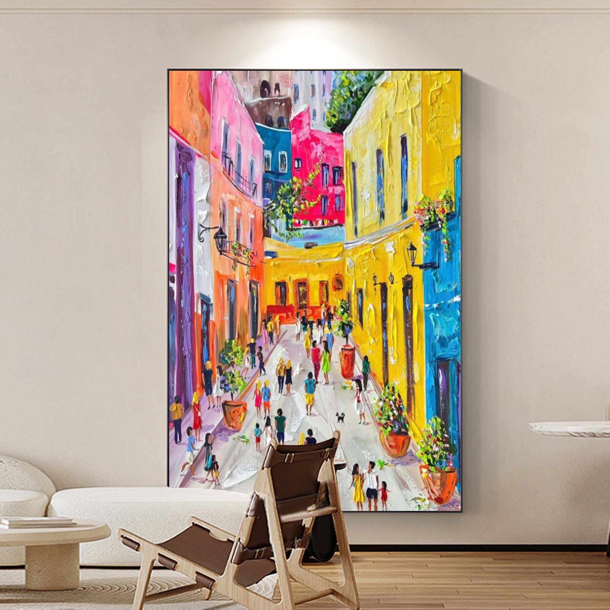 Plaster Colorful Art #MS037