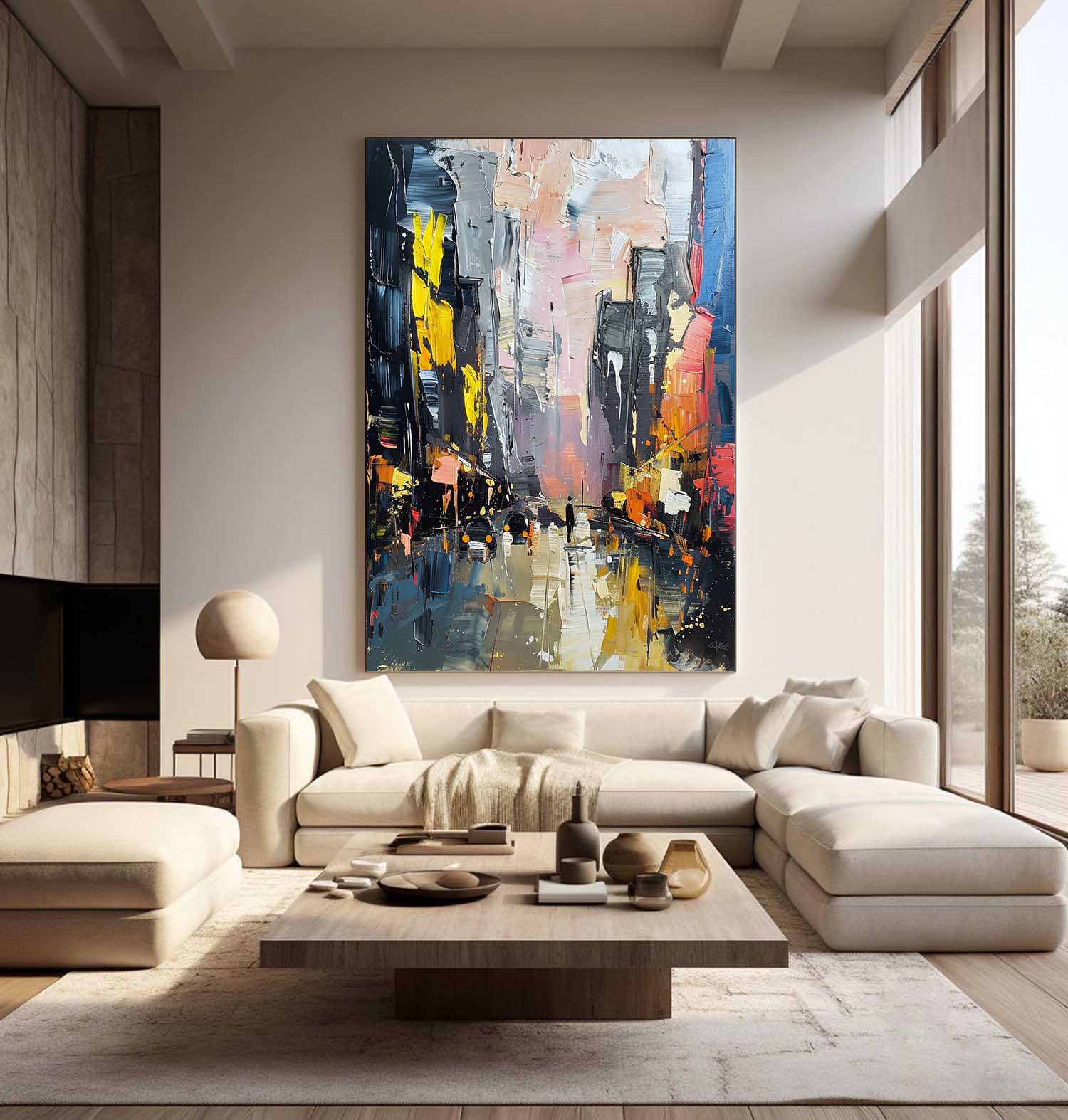 Contemporary Colorful Art #MS092