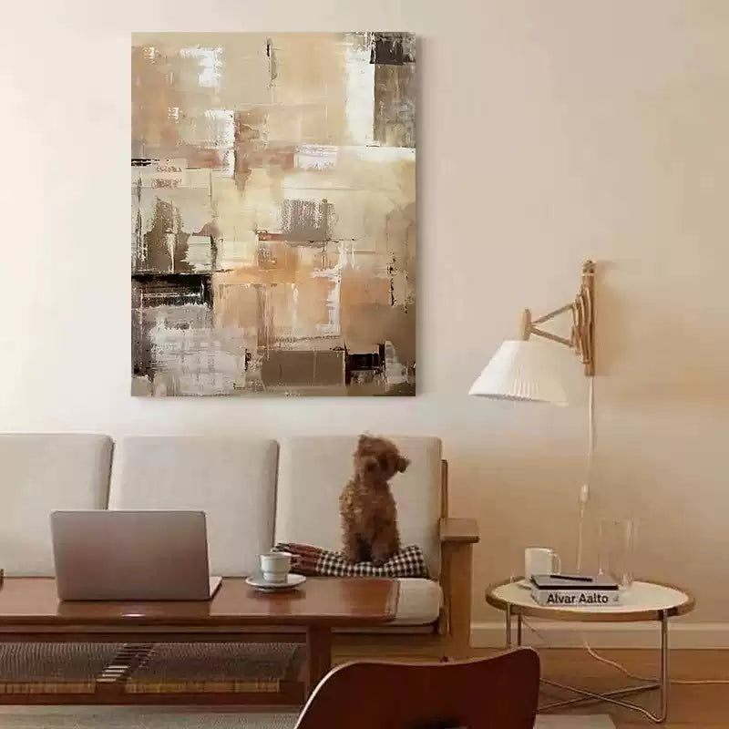Wabi-Sabi Plaster Art #AR006