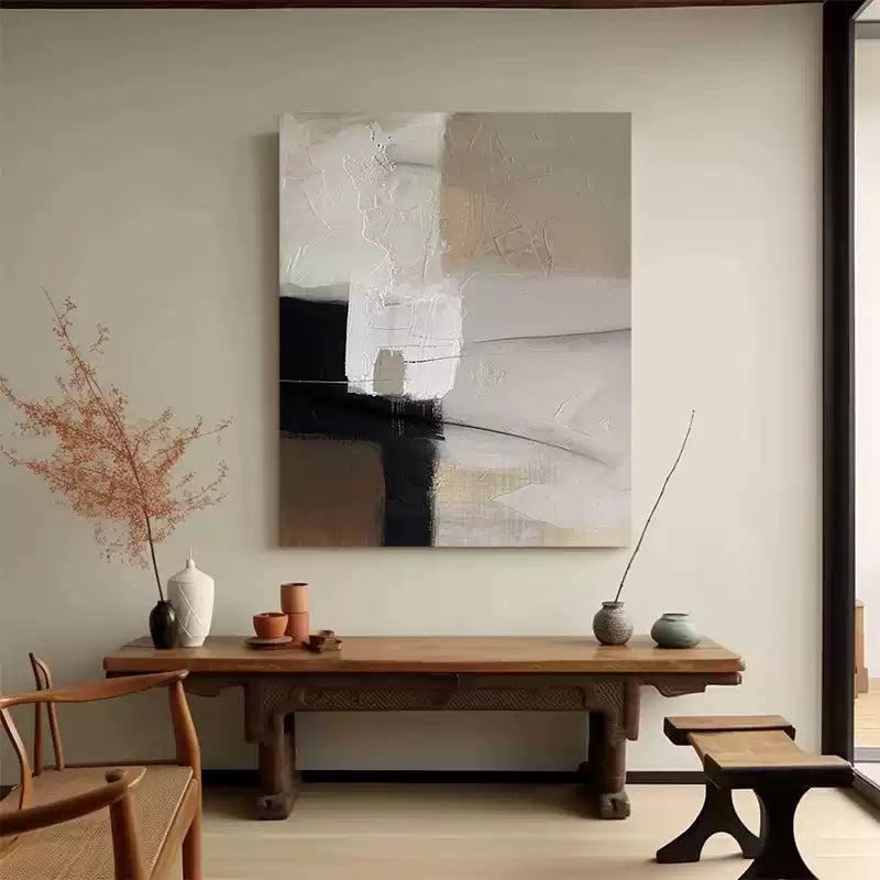 Wabi-Sabi Plaster Art #AR005