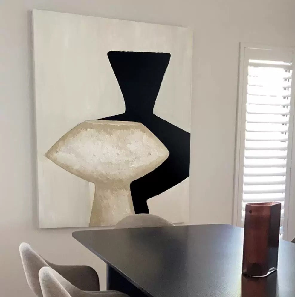 Wabi-Sabi Plaster Art #AR011