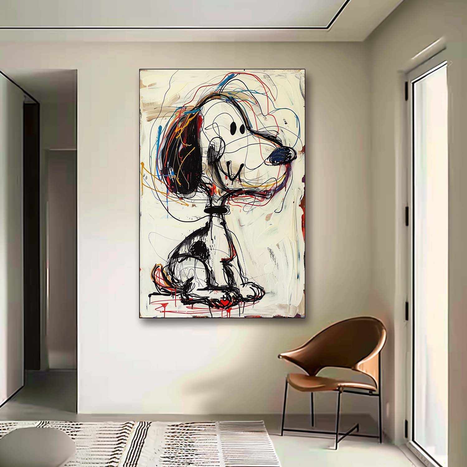 Abstract Animal Art #MS005