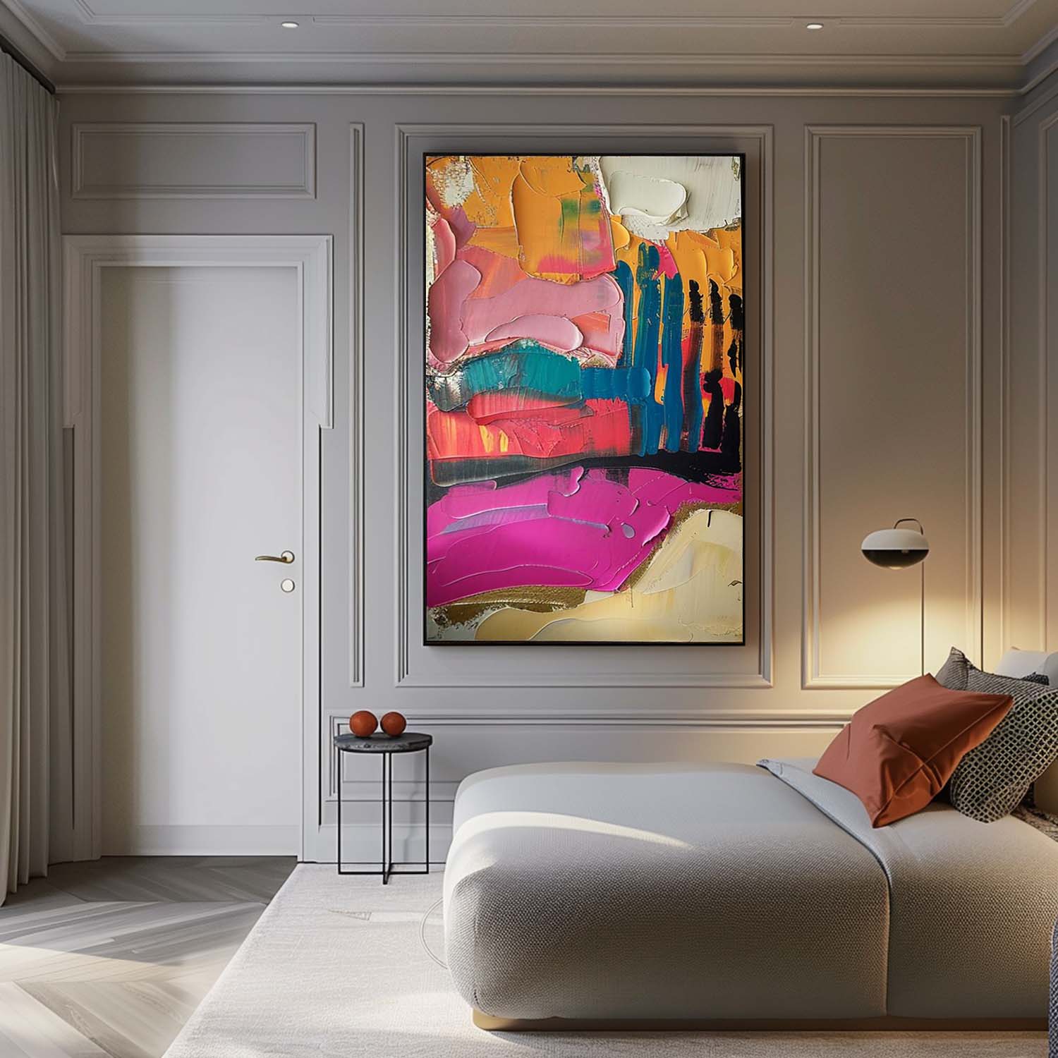 Plaster Colorful Art #MS082
