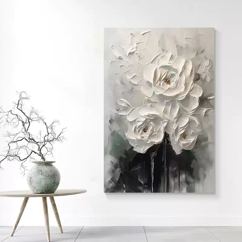 Plaster Floral Art #AR181