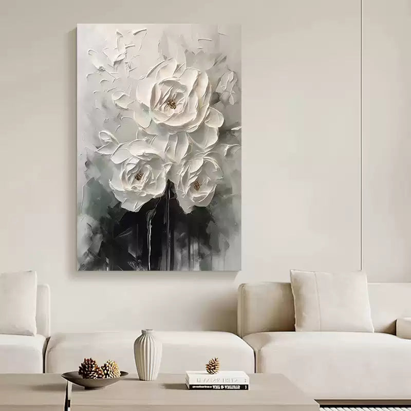 Plaster Floral Art #AR181
