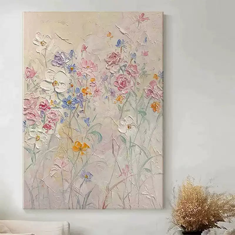 Plaster Floral Art #AR073