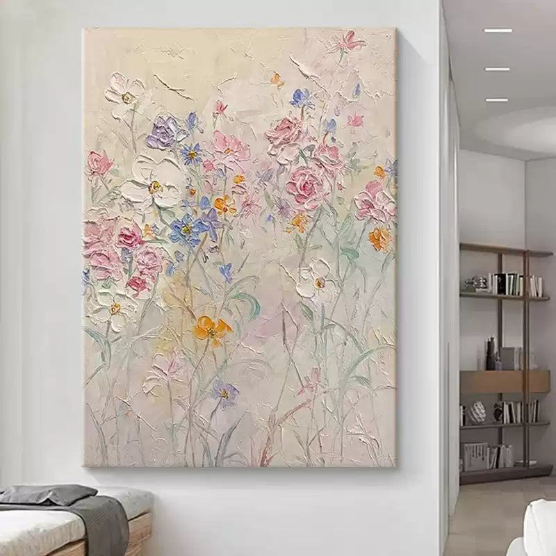 Plaster Floral Art #AR073