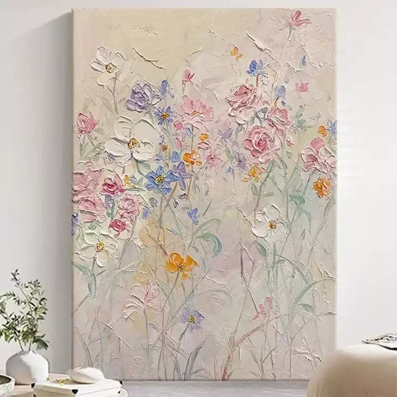 Plaster Floral Art #AR073