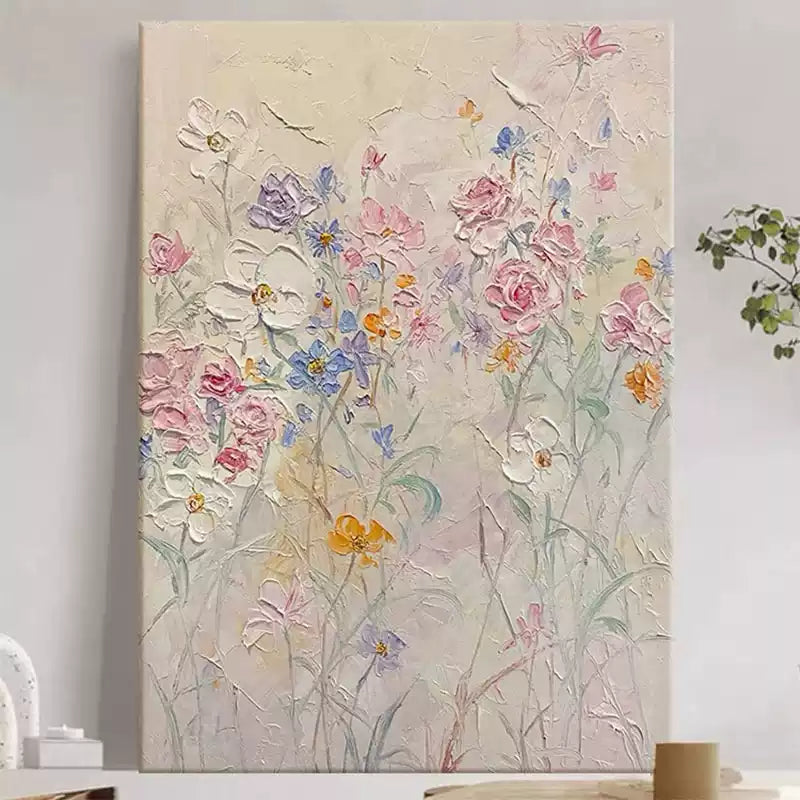Plaster Floral Art #AR073