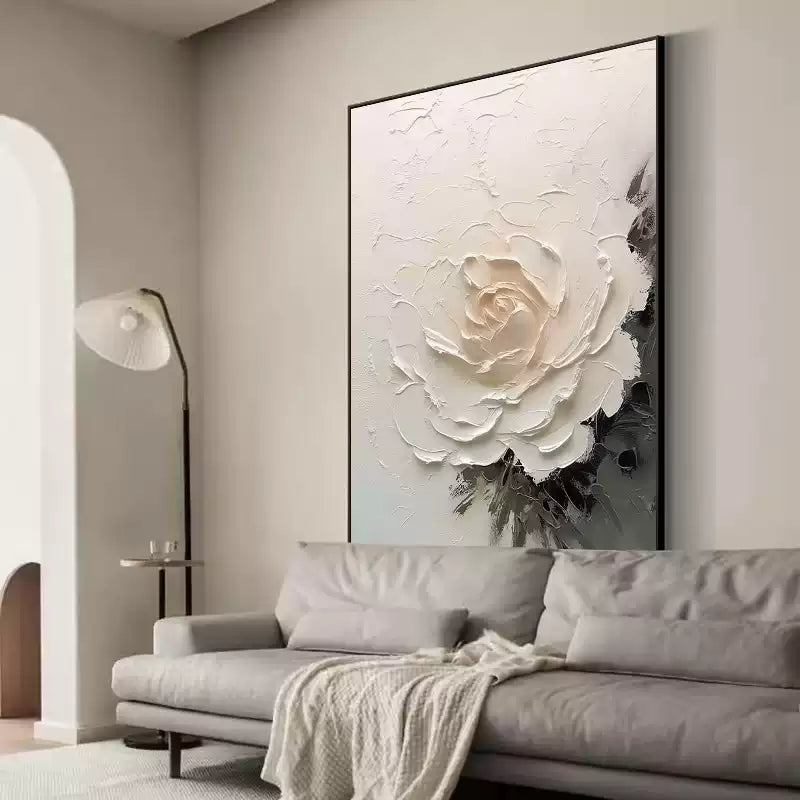 Plaster Floral Art #AR110