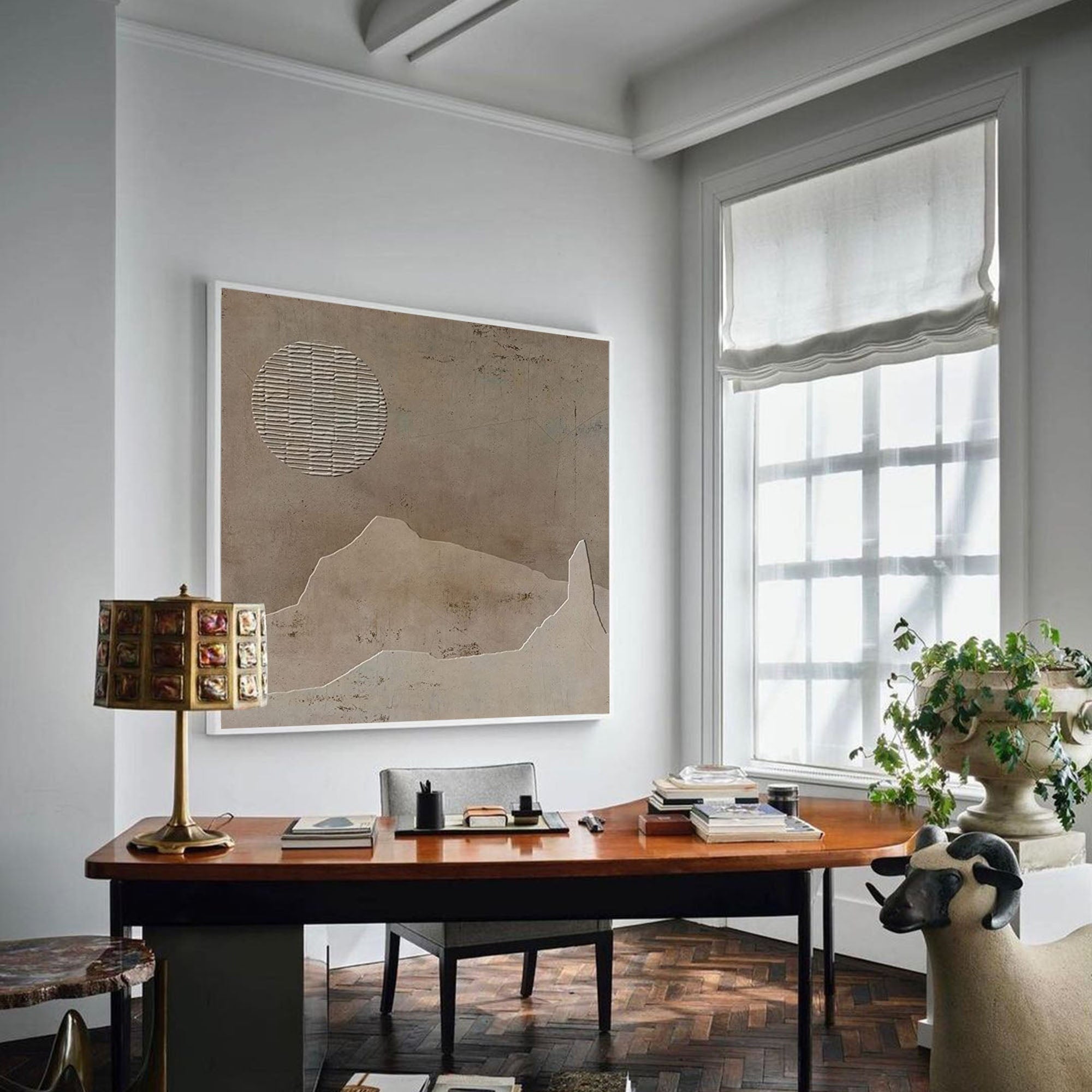 Wabi-Sabi Minimalism Art #MS077