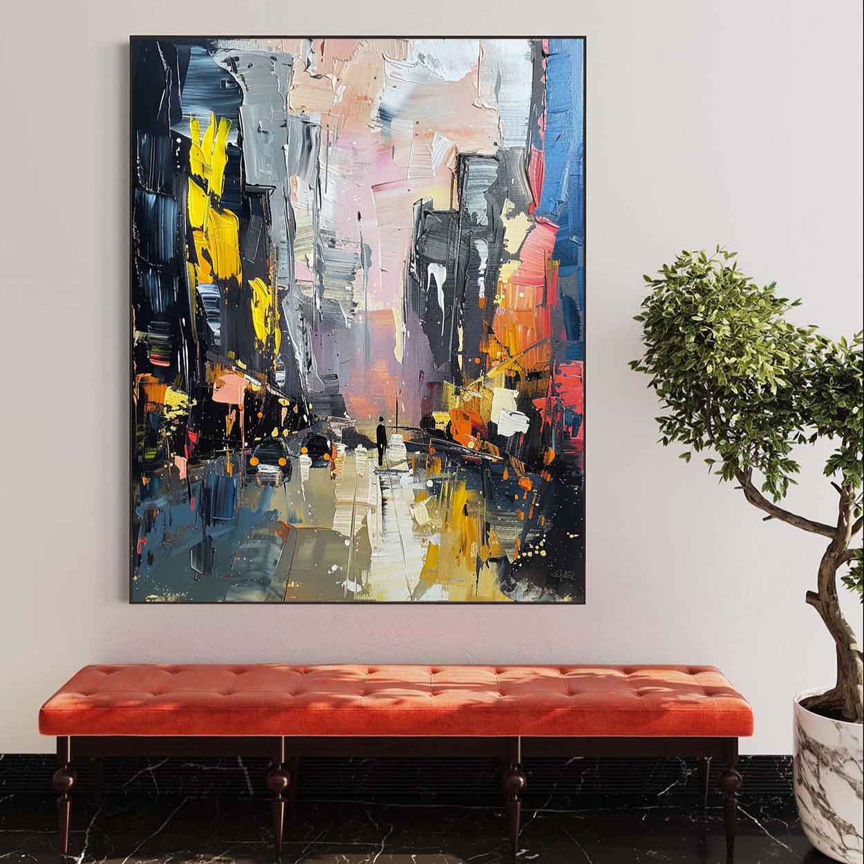 Contemporary Colorful Art #MS092