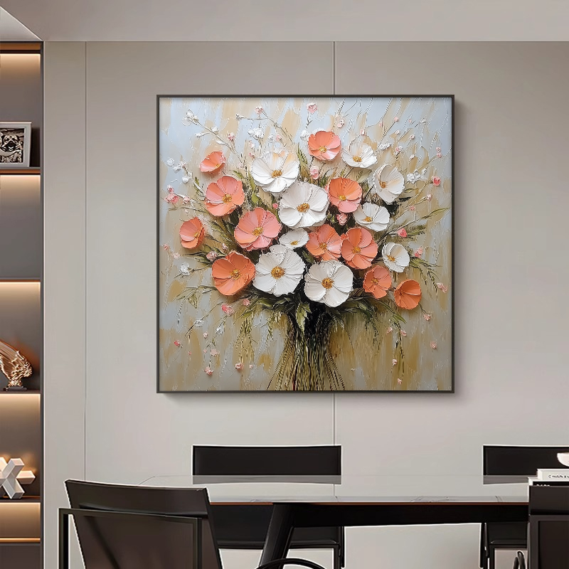 Plaster Floral Art #AR055