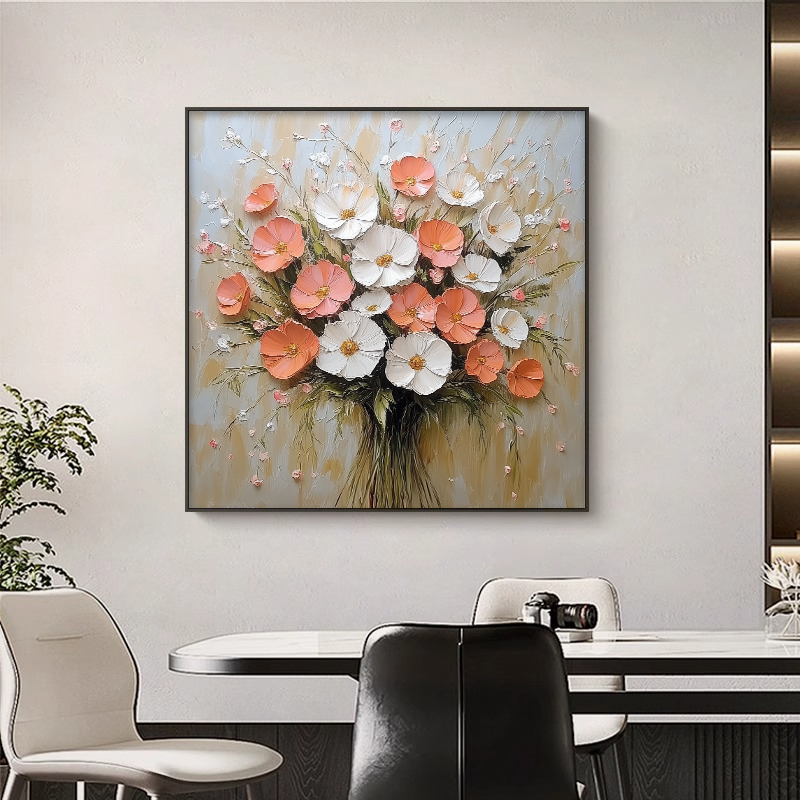 Plaster Floral Art #AR055