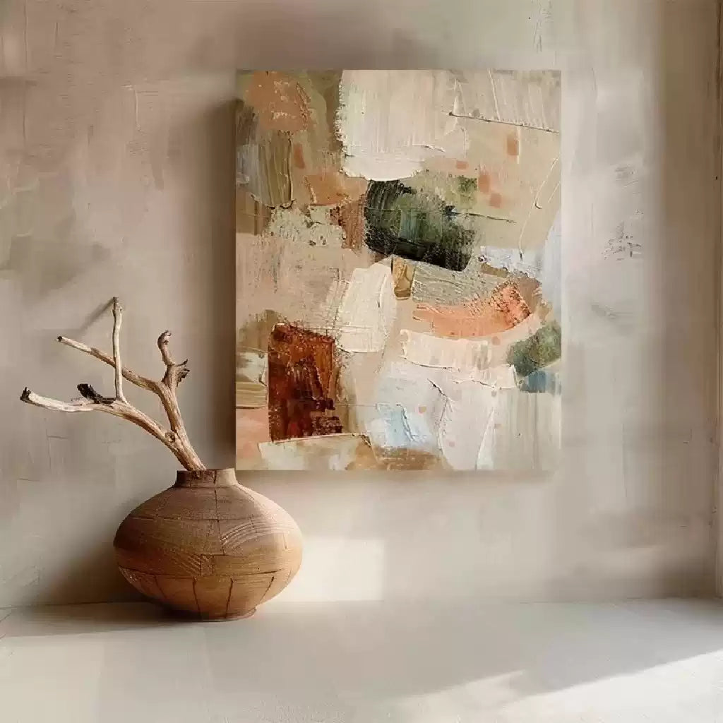 Wabi-Sabi Plaster Art #AR004